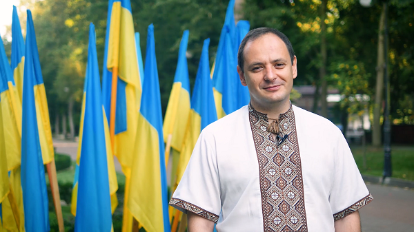 Привітання міського голови Руслана Марцінківа з Днем Незалежності
