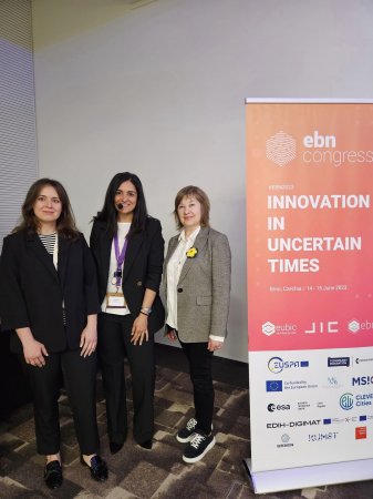 Представники Івано-Франківська презентували інноваційний потенціал громади на міжнародному конгресі EBN Сongress2023 Innovation in uncertain times