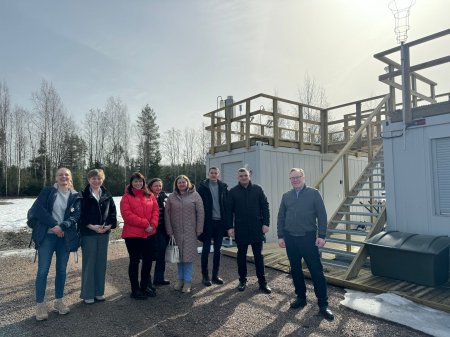 Відбувся візит представників виконкому до Фінляндської республіки щодо підтримки в намірах запровадити систему моніторингу якості повітря