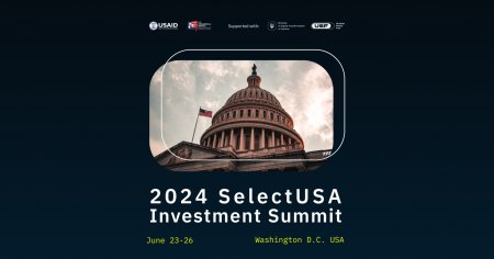 Запрошуємо стартапи долучатися до відбору для участі в 2024 SelectUSA Investment Summit!